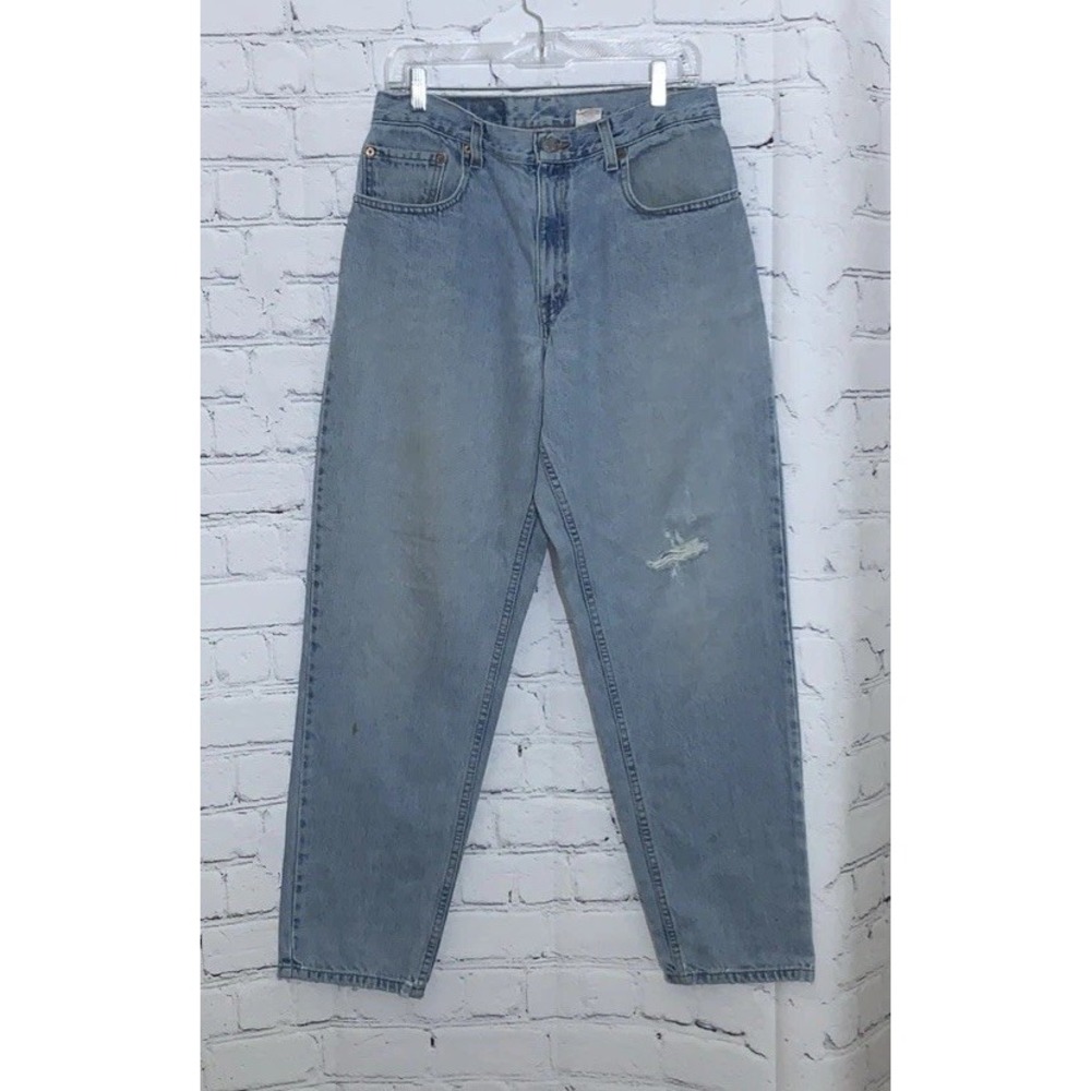 Levi's 560 Jeans Men's 32x30 (Tag 32x32) Loose Comfort Fit Tapered Blue Denim